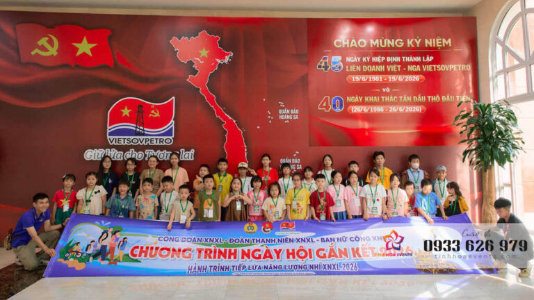 To chuc tour doanh nghiep VIETSOV thum